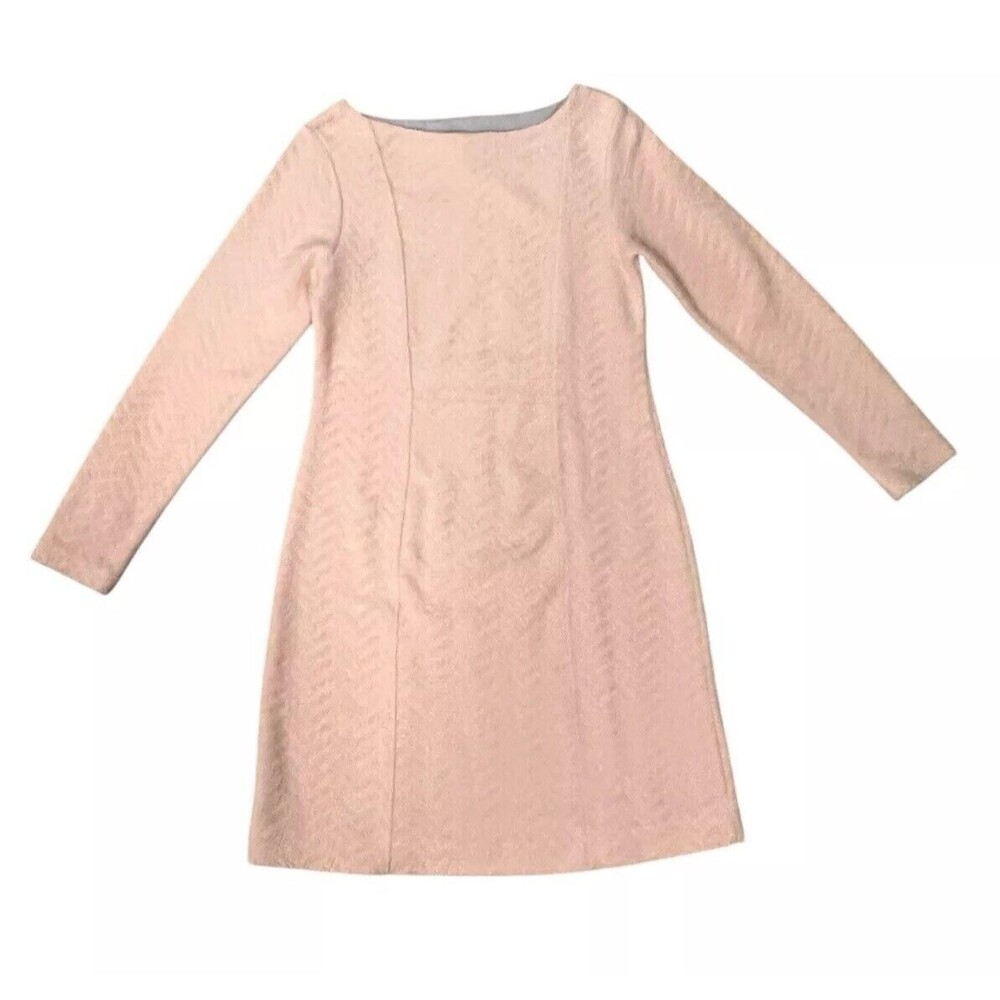 Anthropology Saturday Sunday textured tapestry knit long sleeve sheath XS dress‎